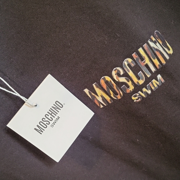 Moschino Black Short Sleeve Tee - Picture 3 of 7